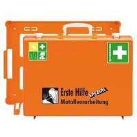 SÖHNGEN Erste-Hilfe-Koffer SPEZIAL Metallverarbeitung DIN 13157 orange von SÖHNGEN