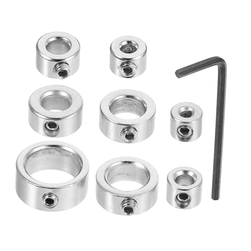 8 Stück Teiliges Bohrer Tiefenanschlagring Set Schlüssel Präzise Bohrtiefe für Holzbearbeitung für Diy Enthusiasten 8 Stück Teiliges Bohrer Tiefenanschlagring Set Schlüssel Präzise Bohrtiefe für Holzbearbeitung für Diy Enthusiasten von SOESFOUFU
