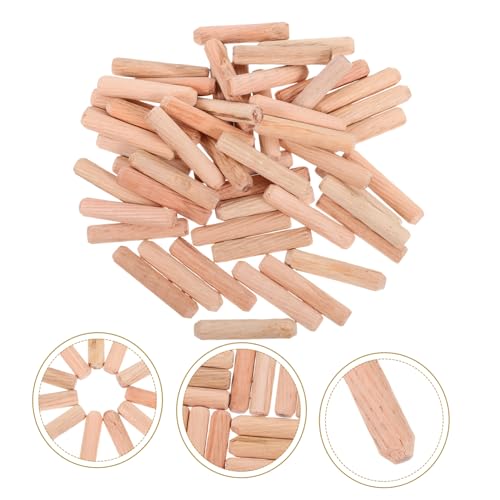 SOESFOUFU 1 Holzdübel Zum Basteln, Holzdübelstift, Holzdübel In Großpackung, Verschiedene Größen, Holzstabdübel Für Die Holzbearbeitung, Holzdübelstäbe, Dübelstift In Großpackung Zum von SOESFOUFU