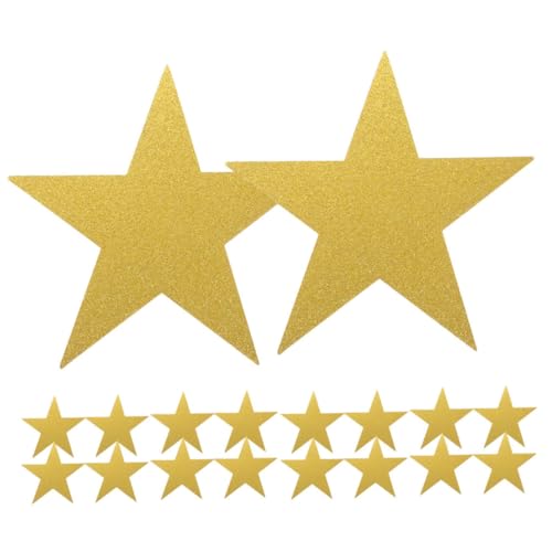 SOESFOUFU 80 Stück Teiliges Glitzer Papier Sterne Robuste Fünf Punkte Papier Sterne für Lehrer Pinnwand Bunte Stern Ausschneidungen für Klassenraum Dekoration und Bastelprojekte SOESFOUFU 80 Stück Teiliges Glitzer Papier Sterne Robuste Fünf Punkte Papier Sterne für Lehrer Pinnwand Bunte Stern Ausschneidungen für Klassenraum Dekoration und Bastelprojekte von SOESFOUFU