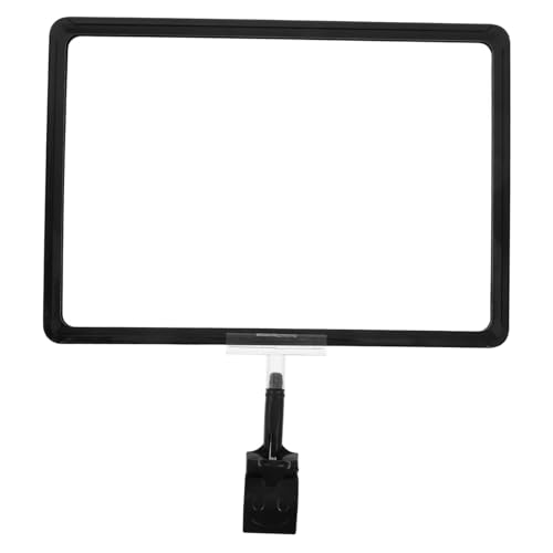 SOESFOUFU Etikettenhalter, Displayschilder, Schilderdisplay, Warenclip, Warenetikettenhalter, Clip On Schildhalter, Schildclips, Schildhalter, Warenschildhalter, Kunststoff Schildhalter von SOESFOUFU