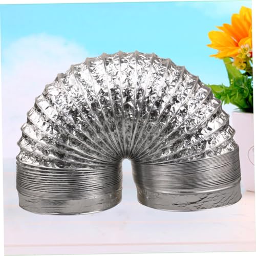SOESFOUFU Hitzebeständiger Doppellagiger Aluminium-flexschlauch Durchmesser Flexibel Wärmeisoliert für Abluft Belüftungssysteme für Hvac Küchen Badezimmer und Gewächshäuser von SOESFOUFU