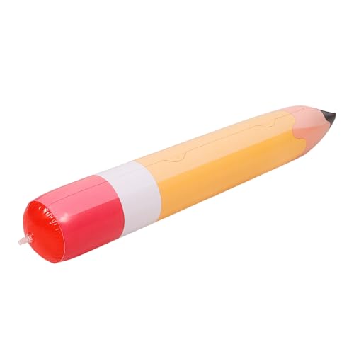 SOESFOUFU PVC Aufblasbarer Bleistift Ballon Große Party Dekoration für Klassenraum Rückkehr Schulanfang Fotorequisite Robust Langlebig SOESFOUFU PVC Aufblasbarer Bleistift Ballon Große Party Dekoration für Klassenraum Rückkehr Schulanfang Fotorequisite Robust Langlebig von SOESFOUFU