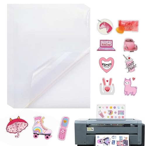 20 Blatt A4 Selbstklebend Folien Bedrucken Klebefolien Druckerpapier, Sticker papier zum Bedrucken, Wasserfest Bedruckbare Vinylfolie, Inkjet Vnyl Aufkleber für Tintenstrahldrucker Laserdrucker 20 Blatt A4 Selbstklebend Folien Bedrucken Klebefolien Druckerpapier, Sticker papier zum Bedrucken, Wasserfest Bedruckbare Vinylfolie, Inkjet Vnyl Aufkleber für Tintenstrahldrucker Laserdrucker von SOETDERT