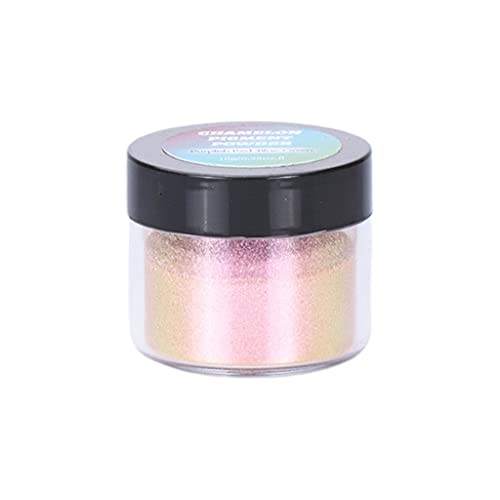 SOFEA Chamäleon-Pulver, Chamäleon-Pulver, Farbverschiebung, Mica-Pulver für Epoxidharz, Perlpigment-Pulver zum Malen, Seife, Schleim, 12 Farben von Pulais
