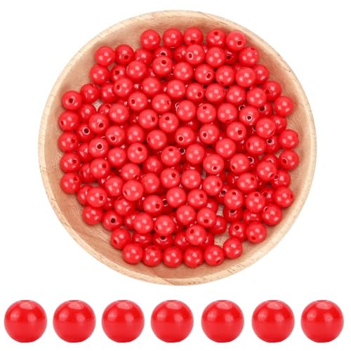 SOFPLAE 1 Box 500 Stück Rote Runde Acrylperlen 8mm Runde Kunststoffperlen Lose Unabhängigkeitstag Klein Undurchsichtig Glatte Abstandshalter Für Schmuckherstellung Fundstücke DIY Basteln Halsketten A SOFPLAE 1 Box 500 Stück Rote Runde Acrylperlen 8mm Runde Kunststoffperlen Lose Unabhängigkeitstag Klein Undurchsichtig Glatte Abstandshalter Für Schmuckherstellung Fundstücke DIY Basteln Halsketten A von SOFPLATE