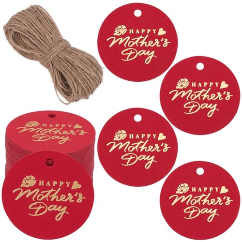 SOFPLATE 1 Box 100 rote Geschenkanhänger Mit Schnur 2" runde Geschenkanhänger Zum Muttertag Kraftpapier Schnur Zum Aufhängen Etiketten Zum Verpacken von Geschenken DIY Bastelprojekten Feiertagspartys SOFPLATE 1 Box 100 rote Geschenkanhänger Mit Schnur 2" runde Geschenkanhänger Zum Muttertag Kraftpapier Schnur Zum Aufhängen Etiketten Zum Verpacken von Geschenken DIY Bastelprojekten Feiertagspartys von SOFPLATE