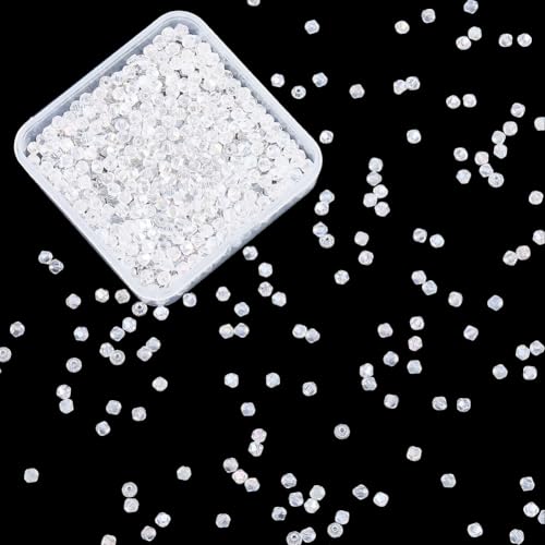 SOFPLATE 1 Box 1000 Stück Bicone Kristallperlen 4mm Facettierte Glasperlen Lose Schlicht Glänzend Transparent Klare ab Farbe Abstandshalter Für Die Schmuckherstellung Armbänder Ohrringe DIY Basteln De SOFPLATE 1 Box 1000 Stück Bicone Kristallperlen 4mm Facettierte Glasperlen Lose Schlicht Glänzend Transparent Klare ab Farbe Abstandshalter Für Die Schmuckherstellung Armbänder Ohrringe DIY Basteln De von SOFPLATE