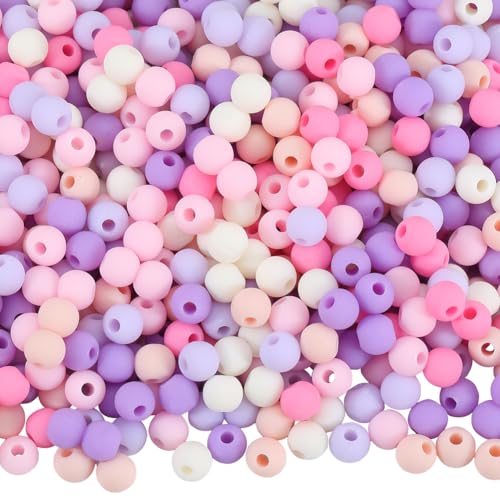 SOFPLATE 1 Box 1000 Stück Runde Matte Perlen 6mm Mattierte Perlen Kleine Kugeln Aus Acryl Knallrosa Blickdicht Gumball Bubblegum Frost Glatte Lose Perlen Zur Schmuckherstellung Armband Und Halskette SOFPLATE 1 Box 1000 Stück Runde Matte Perlen 6mm Mattierte Perlen Kleine Kugeln Aus Acryl Knallrosa Blickdicht Gumball Bubblegum Frost Glatte Lose Perlen Zur Schmuckherstellung Armband Und Halskette von SOFPLATE