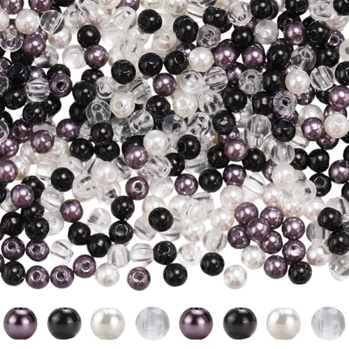 SOFPLATE 1 Box 1200 Stück 4 Farben 4mm Runde Kunststoffperlen Schwarze Perlen Acrylperlen Großpackung Mehrfarbig Weiß Grau Transparent Glänzend Abstandshalter Für Schmuckherstellung Fundstücke Armbän SOFPLATE 1 Box 1200 Stück 4 Farben 4mm Runde Kunststoffperlen Schwarze Perlen Acrylperlen Großpackung Mehrfarbig Weiß Grau Transparent Glänzend Abstandshalter Für Schmuckherstellung Fundstücke Armbän von SOFPLATE