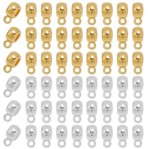 SOFPLATE 1 Box 160 Stück 2 Farben Metall Abstandshalter Verbindungsstück Röhrenperlen Gold/Silber Metalllegierung Röhre Mit Schlaufe Säulenglieder Abstandshalter Charm Anhänger Bügel Für Die Schmuckhe SOFPLATE 1 Box 160 Stück 2 Farben Metall Abstandshalter Verbindungsstück Röhrenperlen Gold/Silber Metalllegierung Röhre Mit Schlaufe Säulenglieder Abstandshalter Charm Anhänger Bügel Für Die Schmuckhe von SOFPLATE