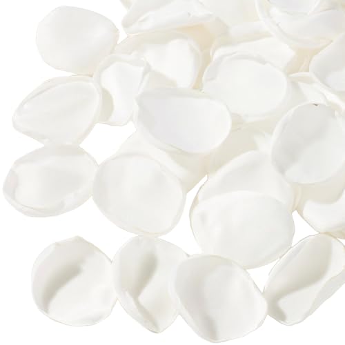 SOFPLATE 1 Box 200 Stück Künstliche Blütenblätter Weiß Realistische Seidenblütenblätter Satinstoff Simulationsrosen Dekorationen Für Hochzeit Korb Gang Tisch Party Konfetti Brautparty Jahrestag SOFPLATE 1 Box 200 Stück Künstliche Blütenblätter Weiß Realistische Seidenblütenblätter Satinstoff Simulationsrosen Dekorationen Für Hochzeit Korb Gang Tisch Party Konfetti Brautparty Jahrestag von SOFPLATE