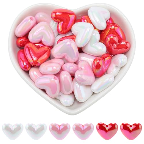 SOFPLATE 1 Box 60 Stück 3 Farben ab Herzperlen Valentinstagsperlen Große Acryl Liebesperlen Muttertag Feiertage Brennpunkt Rosa Herzperlen Zum Basteln Armbänder Halsketten Ohrringe Stifte Haarbänder D SOFPLATE 1 Box 60 Stück 3 Farben ab Herzperlen Valentinstagsperlen Große Acryl Liebesperlen Muttertag Feiertage Brennpunkt Rosa Herzperlen Zum Basteln Armbänder Halsketten Ohrringe Stifte Haarbänder D von SOFPLATE