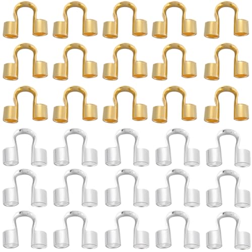 SOFPLATE 1 Box 600 Stück U Förmiger Drahtschutz Schmuckdrahtschutzschlaufen Messing Klein Mit Doppelloch Drahtschutz Fadenschutz Für Die Schmuckherstellung Halsketten Armbänder Perlenarbeiten Zubehör SOFPLATE 1 Box 600 Stück U Förmiger Drahtschutz Schmuckdrahtschutzschlaufen Messing Klein Mit Doppelloch Drahtschutz Fadenschutz Für Die Schmuckherstellung Halsketten Armbänder Perlenarbeiten Zubehör von SOFPLATE