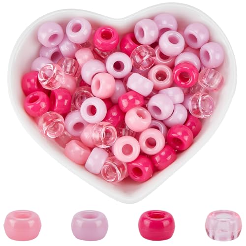 SOFPLATE 1 Box 800 Stück 4 Stile 9x6mm Pony Perlen In Rosa Pony Perlen In Großpackung Undurchsichtig Transparent Kunststoff Rund Pony Perlen Zum Valentinstag Für Die Schmuckherstellung Freundschaftsa SOFPLATE 1 Box 800 Stück 4 Stile 9x6mm Pony Perlen In Rosa Pony Perlen In Großpackung Undurchsichtig Transparent Kunststoff Rund Pony Perlen Zum Valentinstag Für Die Schmuckherstellung Freundschaftsa von SOFPLATE