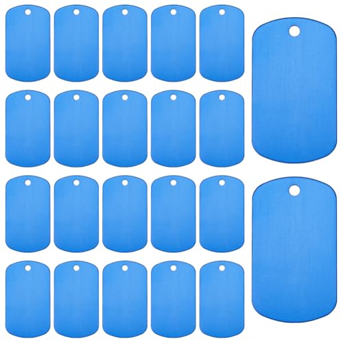 SOFPLATE 1 Box Mit 25 blauen Metallrohlingen Aluminium Stanzanhängern Große Menge Gravierte Rechteckige Anhänger Für Katzen Hunde Und Haustiere Königsblau Zur Schmuckherstellung Gravur von Tiernamen I SOFPLATE 1 Box Mit 25 blauen Metallrohlingen Aluminium Stanzanhängern Große Menge Gravierte Rechteckige Anhänger Für Katzen Hunde Und Haustiere Königsblau Zur Schmuckherstellung Gravur von Tiernamen I von SOFPLATE