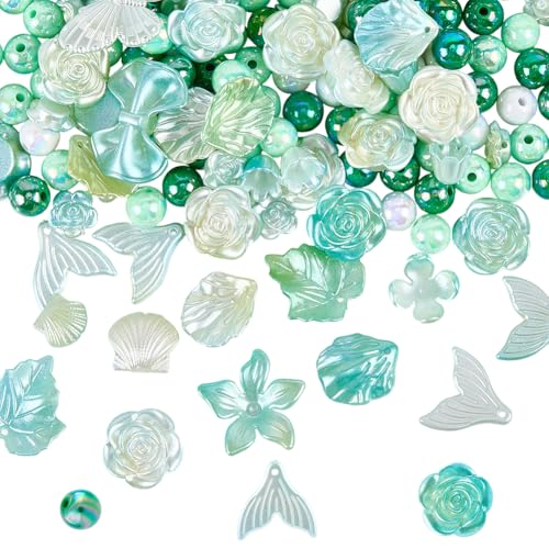 SOFPLATE 1 Box Mit 350 Stück Grünen Sortierten Perlen Kawaii Charm Perlen Groß Kunststoff ab Farbe Zufällige Frühlingsschleife Blumen Runder Schmetterling Süßer Handy Anhänger Für Die Schmuckherstellu SOFPLATE 1 Box Mit 350 Stück Grünen Sortierten Perlen Kawaii Charm Perlen Groß Kunststoff ab Farbe Zufällige Frühlingsschleife Blumen Runder Schmetterling Süßer Handy Anhänger Für Die Schmuckherstellu von SOFPLATE