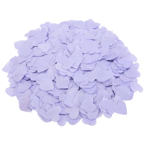 SOFPLATE 1 Box ca. 100 g Seidenpapier-Konfetti, violettes Herz-Konfetti, Großpackung, klein, leicht, romantisches Papierstreuer für Valentinstag, Jahrestag, Geburtstag, Zuhause, Tischdekoration SOFPLATE 1 Box ca. 100 g Seidenpapier-Konfetti, violettes Herz-Konfetti, Großpackung, klein, leicht, romantisches Papierstreuer für Valentinstag, Jahrestag, Geburtstag, Zuhause, Tischdekoration von SOFPLATE