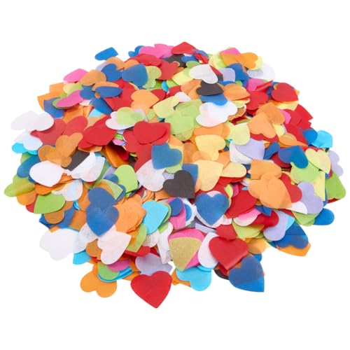 SOFPLATE 1 Box ca. 100 g buntes Herz-Konfetti, Herz-Seidenpapier-Konfetti, 10 Farben, kleiner Regenbogen, leicht, romantische Papierstreuung für Zuhause, Tisch, Hochzeit, Jahrestag, Geburtstag SOFPLATE 1 Box ca. 100 g buntes Herz-Konfetti, Herz-Seidenpapier-Konfetti, 10 Farben, kleiner Regenbogen, leicht, romantische Papierstreuung für Zuhause, Tisch, Hochzeit, Jahrestag, Geburtstag von SOFPLATE