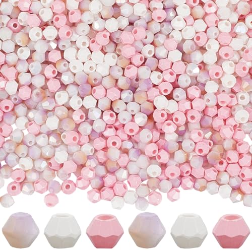 SOFPLATE 1 Schachtel 1000 Stück 3 Farben 4mm Doppelkegel Kristallperlen Massenperlen Zum Valentinstag Urlaubsrosa Romantisches Backen Bemalt Facettierte Glasperlen Im Großhandel Zur Schmuckherstellun SOFPLATE 1 Schachtel 1000 Stück 3 Farben 4mm Doppelkegel Kristallperlen Massenperlen Zum Valentinstag Urlaubsrosa Romantisches Backen Bemalt Facettierte Glasperlen Im Großhandel Zur Schmuckherstellun von SOFPLATE