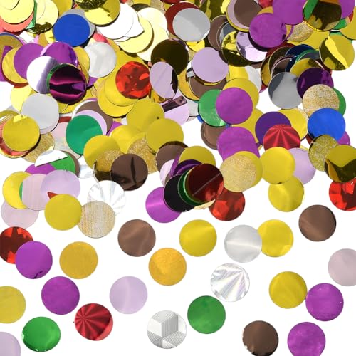 SOFPLATE 1 Schachtel 100g 0.6 Zoll Rundes Metallisches Konfetti Funkelndes Folienkonfetti Mehrfarbige Tischdekoration Kreisrunde Punkte Glitzernde Seidenpapier Pailletten Für Hochzeit Valentinstag Geb SOFPLATE 1 Schachtel 100g 0.6 Zoll Rundes Metallisches Konfetti Funkelndes Folienkonfetti Mehrfarbige Tischdekoration Kreisrunde Punkte Glitzernde Seidenpapier Pailletten Für Hochzeit Valentinstag Geb von SOFPLATE