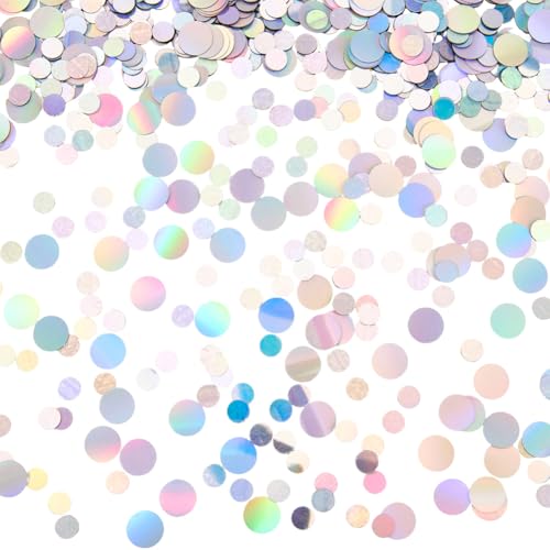 SOFPLATE 1 Schachtel 60g Holografisches Kreiskonfetti Schillerndes Rundes Tischkonfetti Streuung 6mm 10mm Regenbogenpunkte Glitzer Metallische Punkte Zubehör Für Hochzeit Geburtstag Brautparty Party SOFPLATE 1 Schachtel 60g Holografisches Kreiskonfetti Schillerndes Rundes Tischkonfetti Streuung 6mm 10mm Regenbogenpunkte Glitzer Metallische Punkte Zubehör Für Hochzeit Geburtstag Brautparty Party von SOFPLATE