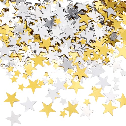 SOFPLATE 1 Schachtel Ca. 80g 5mm 10mm Goldene Stern Glitzer Konfetti Stern Pailletten Silberner Kunststoff PV Klein Glänzend Leicht Metallische Folie Tischkonfetti Für Hochzeits Weihnachts Geburt SOFPLATE 1 Schachtel Ca. 80g 5mm 10mm Goldene Stern Glitzer Konfetti Stern Pailletten Silberner Kunststoff PV Klein Glänzend Leicht Metallische Folie Tischkonfetti Für Hochzeits Weihnachts Geburt von SOFPLATE