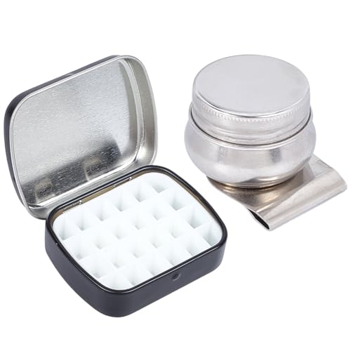 SOFPLATE 1 Set Aquarell Set Für Den Außenbereich Mini Aquarellpalette Leer Kleine Tragbare Aufbewahrungsbox Aus Weißblech Ölgemäldebecher Mit Clip 16 Vertiefungen Tablett Künstler Aufb SOFPLATE 1 Set Aquarell Set Für Den Außenbereich Mini Aquarellpalette Leer Kleine Tragbare Aufbewahrungsbox Aus Weißblech Ölgemäldebecher Mit Clip 16 Vertiefungen Tablett Künstler Aufb von SOFPLATE