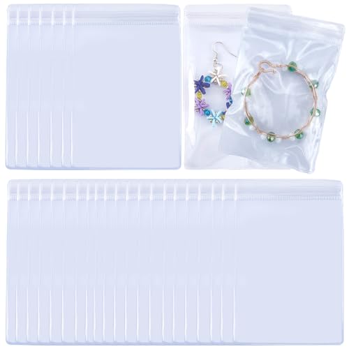 SOFPLATE 100 Stück transparente Kunststoff-Beutel mit Reißverschluss für Schmuck, PVC-Aufbewahrungsbeutel, selbstklebend, kleine Beutel, Reißverschlussbeutel, transparent, 8 x 12 cm, transparente SOFPLATE 100 Stück transparente Kunststoff-Beutel mit Reißverschluss für Schmuck, PVC-Aufbewahrungsbeutel, selbstklebend, kleine Beutel, Reißverschlussbeutel, transparent, 8 x 12 cm, transparente von SOFPLATE