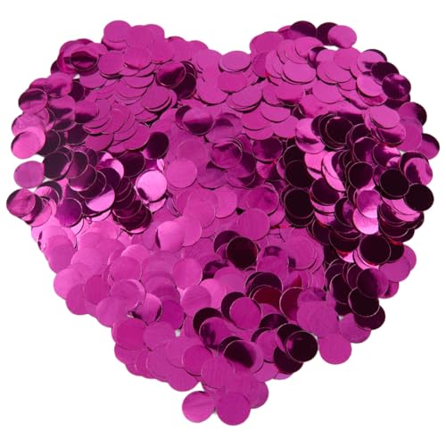 SOFPLATE 100g Tischfolien Konfetti Rund Fuchsiafarben Kunststoff Kleine Punkte Kreise PE Pailletten Dekorative Pailletten Tafelaufsätze Streuartikel Zubehör Für Hochzeiten Geburtstage Partys Gastgesch SOFPLATE 100g Tischfolien Konfetti Rund Fuchsiafarben Kunststoff Kleine Punkte Kreise PE Pailletten Dekorative Pailletten Tafelaufsätze Streuartikel Zubehör Für Hochzeiten Geburtstage Partys Gastgesch von SOFPLATE