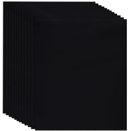 SOFPLATE 12 Stück HTV Wärmeübertragungs Vinyl Transferblätter Schwarzes PVC 12 x 10 Zoll Rechteckiges Design Stoff Sublimationstintenpackung Blätter Zubehör Für T Shirts Hüte Kleidung DIY Basteln Deko SOFPLATE 12 Stück HTV Wärmeübertragungs Vinyl Transferblätter Schwarzes PVC 12 x 10 Zoll Rechteckiges Design Stoff Sublimationstintenpackung Blätter Zubehör Für T Shirts Hüte Kleidung DIY Basteln Deko von SOFPLATE
