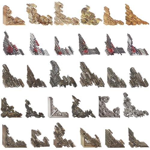 SOFPLATE 120 Stück 30 Stile Vintage Rahmen Eckaufkleber Scrapbook Dekorative Randaufkleber Selbstklebend Retro Blumenn Fotorand Ausschnitte Spitze Für Junk Journal Planer Album Tagebuch Kartenherstell SOFPLATE 120 Stück 30 Stile Vintage Rahmen Eckaufkleber Scrapbook Dekorative Randaufkleber Selbstklebend Retro Blumenn Fotorand Ausschnitte Spitze Für Junk Journal Planer Album Tagebuch Kartenherstell von SOFPLATE