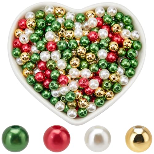 SOFPLATE 1200 Stück 4 Farben 6mm Kunststoffperlen Weihnachtsperlen Acrylperlen Rund Rot Weiß Mini Imitationsperle Lose Abstandshalterperle Mit Löchern Für Schmuckherstellung Basteln Hochzeitsdeko DIY SOFPLATE 1200 Stück 4 Farben 6mm Kunststoffperlen Weihnachtsperlen Acrylperlen Rund Rot Weiß Mini Imitationsperle Lose Abstandshalterperle Mit Löchern Für Schmuckherstellung Basteln Hochzeitsdeko DIY von SOFPLATE