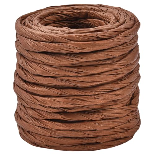 SOFPLATE 13.12 Yards Raffia Geschenkband Raffia Papierbastelseil KokosnussBraune 4mm Rustikale Gedrehte Schnur Streifen Papierkordel Zubehör Für Blumennsträuße Geschenkverpackungen DIY Basteln Dekorie SOFPLATE 13.12 Yards Raffia Geschenkband Raffia Papierbastelseil KokosnussBraune 4mm Rustikale Gedrehte Schnur Streifen Papierkordel Zubehör Für Blumennsträuße Geschenkverpackungen DIY Basteln Dekorie von SOFPLATE
