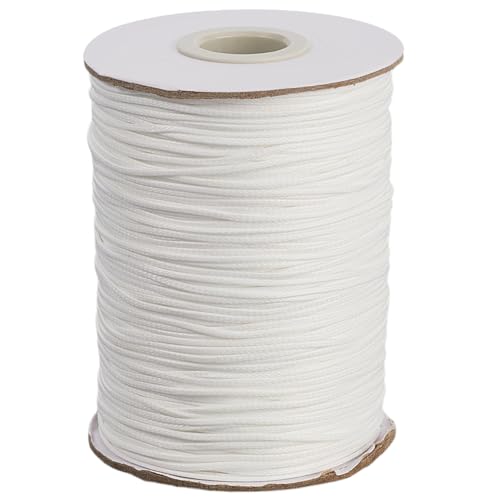 SOFPLATE 155 bis 160 m 1mm Weiße Wachsschnur Gewachstes Koreanisches Polyester Makramee Runder Perlenfaden Für Armbänder Halsketten Taillenperlen DIY Schmuckherstellung Nähen Knoten Verpacken SOFPLATE 155 bis 160 m 1mm Weiße Wachsschnur Gewachstes Koreanisches Polyester Makramee Runder Perlenfaden Für Armbänder Halsketten Taillenperlen DIY Schmuckherstellung Nähen Knoten Verpacken von SOFPLATE
