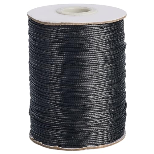 SOFPLATE 155 bis 160 m Gewachste Perlenschnur 1mm Wachsfaden Schwarzes Polyestergeflecht Wachsbeschichtet Wasserdicht Dünn Lang Makramee Kunsthandwerker Perlenschnur Für Armbänder Halsketten Taillenpe SOFPLATE 155 bis 160 m Gewachste Perlenschnur 1mm Wachsfaden Schwarzes Polyestergeflecht Wachsbeschichtet Wasserdicht Dünn Lang Makramee Kunsthandwerker Perlenschnur Für Armbänder Halsketten Taillenpe von SOFPLATE