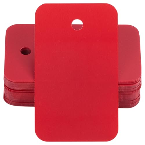 SOFPLATE 200 Stück Rote Versandanhänger Aus Kunststoff Blanko Wasserdicht Rechteckig 1.18 x 1.97{1} cm Mit Ösen Aus Feuerfestem Ziegelstein Zum Aufhängen Identifikationsanhänger Etiketten Zum Identifi SOFPLATE 200 Stück Rote Versandanhänger Aus Kunststoff Blanko Wasserdicht Rechteckig 1.18 x 1.97{1} cm Mit Ösen Aus Feuerfestem Ziegelstein Zum Aufhängen Identifikationsanhänger Etiketten Zum Identifi von SOFPLATE