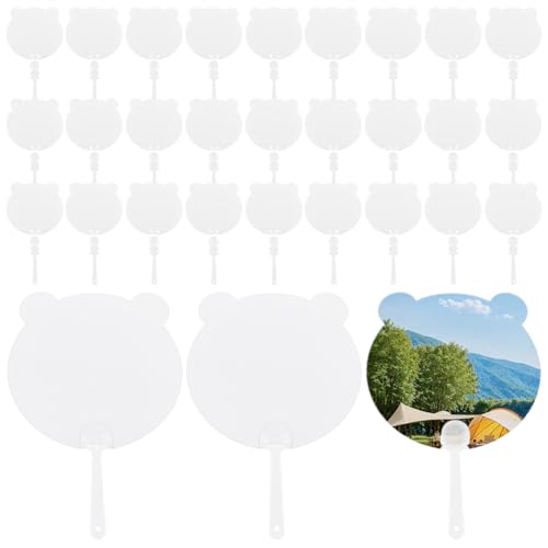 SOFPLATE 30 Stück Blanko Handfächer Weißer Papier Handfächer Panda Förmiger Karton 28 × 17cm Für Die Kirche Zum Basteln Sublimationsdruck Handfächer Sets Zum Basteln Malbedarf Frauen DIY Dekoration SOFPLATE 30 Stück Blanko Handfächer Weißer Papier Handfächer Panda Förmiger Karton 28 × 17cm Für Die Kirche Zum Basteln Sublimationsdruck Handfächer Sets Zum Basteln Malbedarf Frauen DIY Dekoration von SOFPLATE