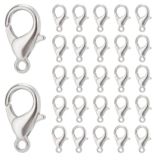 SOFPLATE 300 Stück Karabinerverschlüsse Kleine Karabinerclips Legierung Silber Karabinerverschlüsse Haken Verbindungsclips Beschläge Für Die Schmuckherstellung DIY Armband Halskettenbeschläge Zubehör SOFPLATE 300 Stück Karabinerverschlüsse Kleine Karabinerclips Legierung Silber Karabinerverschlüsse Haken Verbindungsclips Beschläge Für Die Schmuckherstellung DIY Armband Halskettenbeschläge Zubehör von SOFPLATE