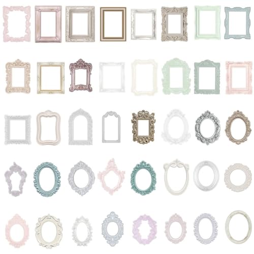 SOFPLATE 40 Stück 4 Stile Scrapbook Rahmen Ausschnitte Scrapbook Randpapier Hohl Weiß Vintage Retro Kleines Fenster Fotobild Nicht Klebendes Dekoratives Papier Für Junk Journal Karten Kunst DIY Bastel SOFPLATE 40 Stück 4 Stile Scrapbook Rahmen Ausschnitte Scrapbook Randpapier Hohl Weiß Vintage Retro Kleines Fenster Fotobild Nicht Klebendes Dekoratives Papier Für Junk Journal Karten Kunst DIY Bastel von SOFPLATE