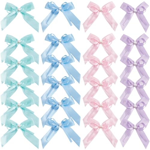 SOFPLATE 40 Stück grüne Schleifen, Kokettschleifen, Dekoration, bunt, ästhetisch, klein, glatt, Polyester, Perlen, Blume, Schleife, Applikationen, Ornamente zum Nähen, Scrapbooking, Party, Geschenk SOFPLATE 40 Stück grüne Schleifen, Kokettschleifen, Dekoration, bunt, ästhetisch, klein, glatt, Polyester, Perlen, Blume, Schleife, Applikationen, Ornamente zum Nähen, Scrapbooking, Party, Geschenk von SOFPLATE