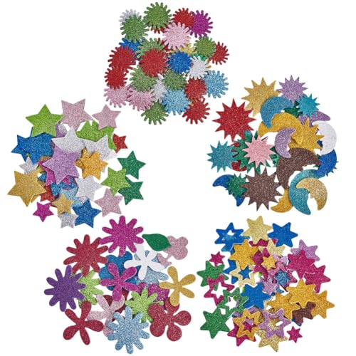 SOFPLATE 5 Set 5 Stile Schaum Stern Aufkleber Glitzernde Schaum Aufkleber Bunt EVA Kunststoff Gemischte Formen Selbstklebende Dekorative Aufkleber Etiketten Für Scrapbooking Karten Wandkunst Basteln D SOFPLATE 5 Set 5 Stile Schaum Stern Aufkleber Glitzernde Schaum Aufkleber Bunt EVA Kunststoff Gemischte Formen Selbstklebende Dekorative Aufkleber Etiketten Für Scrapbooking Karten Wandkunst Basteln D von SOFPLATE