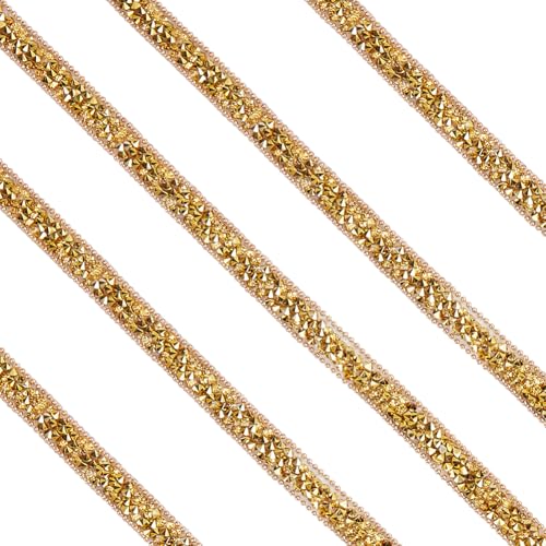 SOFPLATE 5 Yards Strassbandbesatz Goldenes Diamantband Glitzernde Selbstklebende Kristallstreifen Aufkleber Kunstharz Strasssteine Edelsteinrolle Für Hochzeit Geburtstag Weihnachtsfeier Kunsthandwerk SOFPLATE 5 Yards Strassbandbesatz Goldenes Diamantband Glitzernde Selbstklebende Kristallstreifen Aufkleber Kunstharz Strasssteine Edelsteinrolle Für Hochzeit Geburtstag Weihnachtsfeier Kunsthandwerk von SOFPLATE