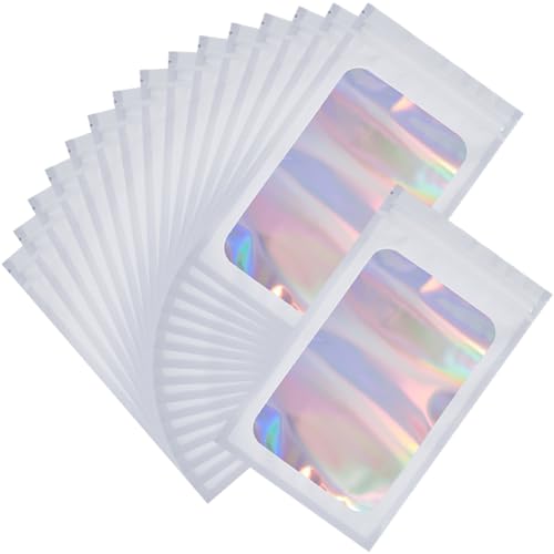 SOFPLATE 50 Stück 4.7 x 7.8 Folienbeutel Mit Druckverschluss Kleine Holografische Beutel Wiederverschließbar Geruchsdicht Schillernder Kunststoff Probenverpackungsbeutel Für Partygeschenke Lebensmitt SOFPLATE 50 Stück 4.7 x 7.8 Folienbeutel Mit Druckverschluss Kleine Holografische Beutel Wiederverschließbar Geruchsdicht Schillernder Kunststoff Probenverpackungsbeutel Für Partygeschenke Lebensmitt von SOFPLATE
