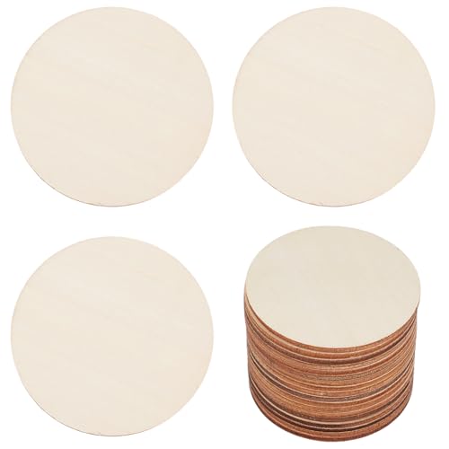 SOFPLATE 50 rundes Holzschild 2.4Zoll Unbehandelte Holzspäne Lose Bemalbar Blank Natürlich Glatt Massive Holzkreise Für Heimwerker Basteln Drucken von Kunstwerken Türhänger Schild Festival Party Dekor SOFPLATE 50 rundes Holzschild 2.4Zoll Unbehandelte Holzspäne Lose Bemalbar Blank Natürlich Glatt Massive Holzkreise Für Heimwerker Basteln Drucken von Kunstwerken Türhänger Schild Festival Party Dekor von SOFPLATE