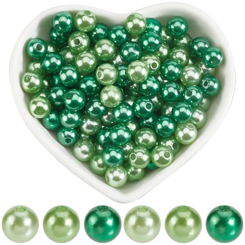 SOFPLATE 600 Stück. Patrick's Day 8mm Grüne Perlen Runde Acrylperlen Kunstperlen Irisches Thema Frühlings Lose Perlen Für Schmuckherstellungszubehör DIY Halsketten Armbänder Ohrringe Party Dekor SOFPLATE 600 Stück. Patrick's Day 8mm Grüne Perlen Runde Acrylperlen Kunstperlen Irisches Thema Frühlings Lose Perlen Für Schmuckherstellungszubehör DIY Halsketten Armbänder Ohrringe Party Dekor von SOFPLATE