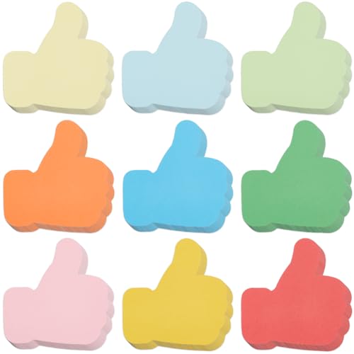 SOFPLATE 8 Set 72 Stück 6 Inch Große Hände Papierausschnitte Klassenzimmer Dekoration Bunt Blanko Daumen Hoch Handabdruck Hand Verschiedene Pinnwand Ausschnitte Für Schul Bulletin Postertafel DIY Bast von SOFPLATE