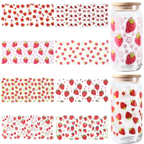 SOFPLATE 8 Stil Rote UV DTF Becherverpackungen Süße Transferaufkleber Große Menge Kunststoff Süße Rosa Rechteckige Transparente Erdbeeraufkleber Für Glasbecher Flaschen DIY Bastelarbeiten Möbeldekorat SOFPLATE 8 Stil Rote UV DTF Becherverpackungen Süße Transferaufkleber Große Menge Kunststoff Süße Rosa Rechteckige Transparente Erdbeeraufkleber Für Glasbecher Flaschen DIY Bastelarbeiten Möbeldekorat von SOFPLATE
