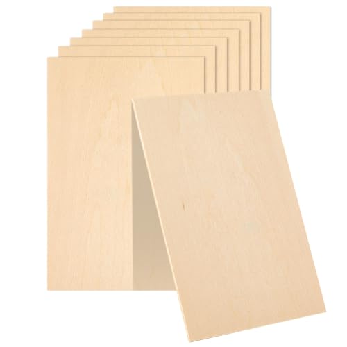 SOFPLATE 8 Stück Bastelplatten Aus Lindenholz Unbehandelte Sperrholzplatten 6 x 4 Zoll Rechteckig BurlyWood 1.5mm Dick Blanke Gravurplatten Zubehör Zum Schneiden Brennen von Holz Architekturmodelle Fä SOFPLATE 8 Stück Bastelplatten Aus Lindenholz Unbehandelte Sperrholzplatten 6 x 4 Zoll Rechteckig BurlyWood 1.5mm Dick Blanke Gravurplatten Zubehör Zum Schneiden Brennen von Holz Architekturmodelle Fä von SOFPLATE