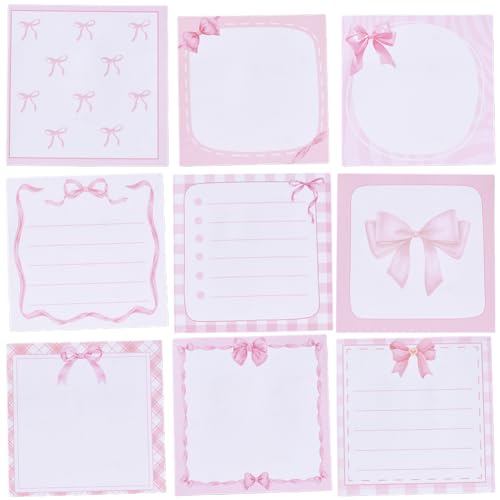 SOFPLATE 9 Stil 450 Blätter Ästhetisches Haftnotiz Set Pastellfarbene Haftnotizen Quadratisch Selbstklebend Süßer Cartoon Kawaii Fliege Haftnotizblöcke Für Zuhause Büro Schule Arbeit Partygeschenk SOFPLATE 9 Stil 450 Blätter Ästhetisches Haftnotiz Set Pastellfarbene Haftnotizen Quadratisch Selbstklebend Süßer Cartoon Kawaii Fliege Haftnotizblöcke Für Zuhause Büro Schule Arbeit Partygeschenk von SOFPLATE